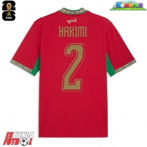 Marruecos Achraf Hakimi #2 Primera Equipación Mundial 2026 Manga Corta